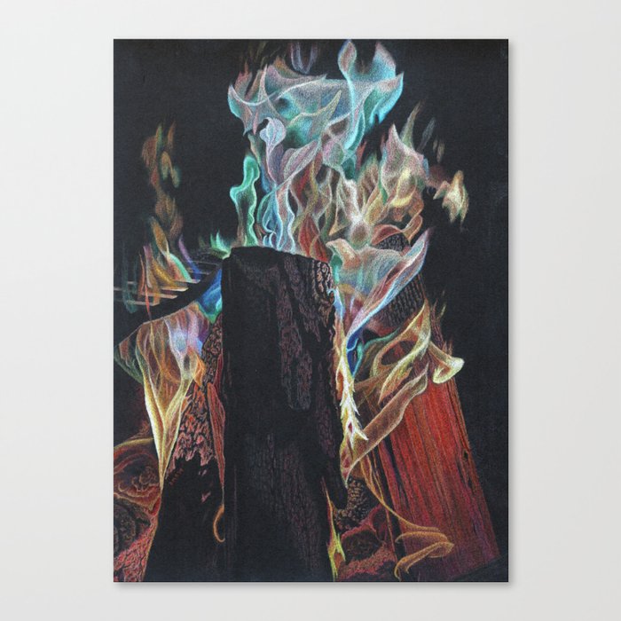 Campfire Canvas Print