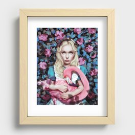 "Alice in Wonderland" by Giulio Rossi Recessed Framed Print