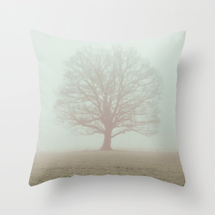 Oak tree Throw Pillow