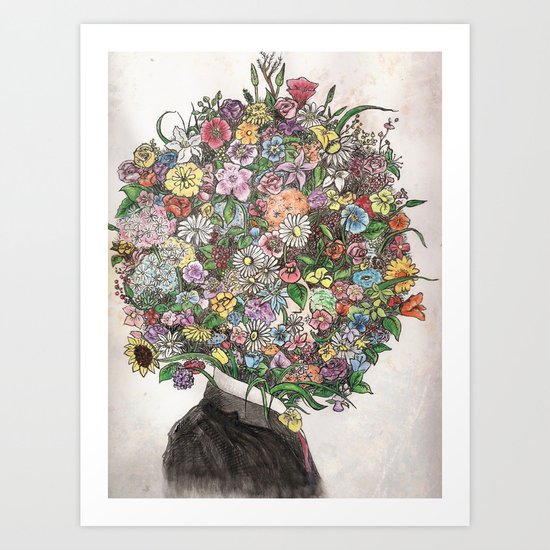 Encompasseed Art Print