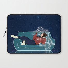 Love on the couch. Laptop Sleeve