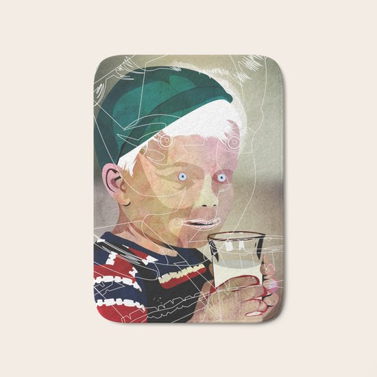 Milk Bath Mat