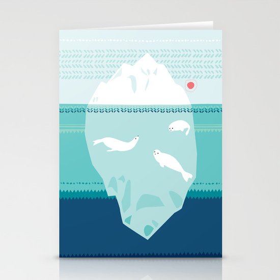 The Ice Lovers Stationery Cards