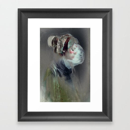 Self portrait Framed Art Print