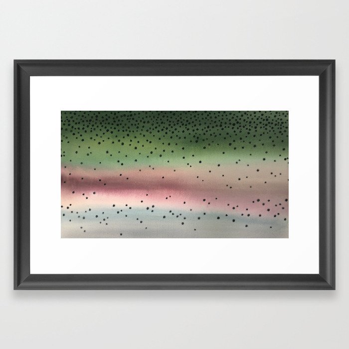 Rainbow Trout Framed Art Print