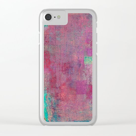 Lake Retba (Lac Rose) Clear iPhone Case