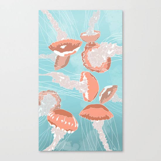 Jellyfish Canvas Print