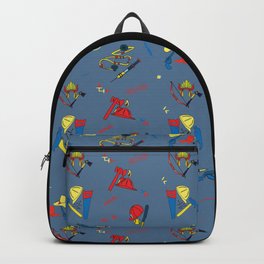 Child's Play Chucky Inspired Pattern Backpack