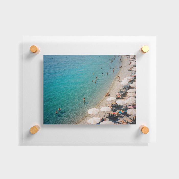Beach Club Floating Acrylic Print
