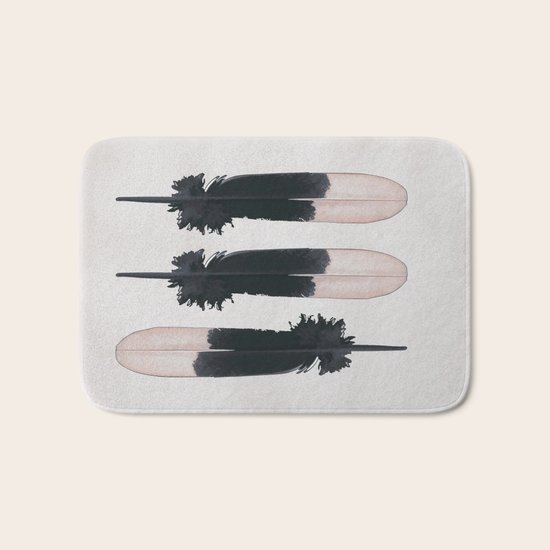 FEATHERS Bath Mat