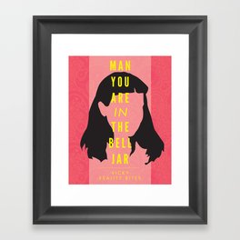 Life Lessons From Reality Bites: Vicky Framed Art Print