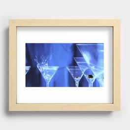 The Martini Recessed Framed Print