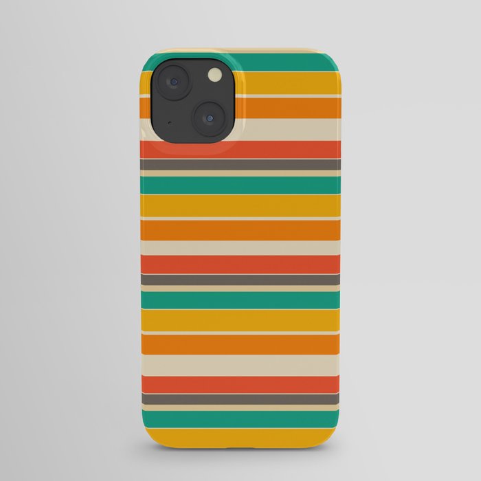 Retro 70S Stripes 1 iPhone Case