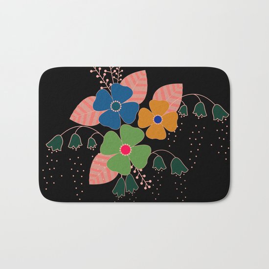 flower..9 Bath Mat