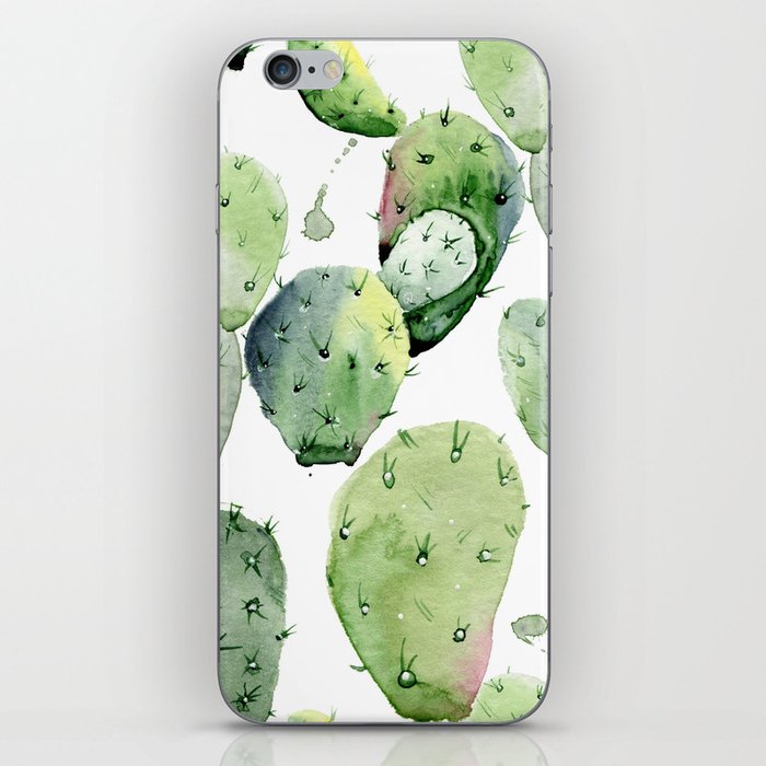 Cactus commotion iPhone Skin