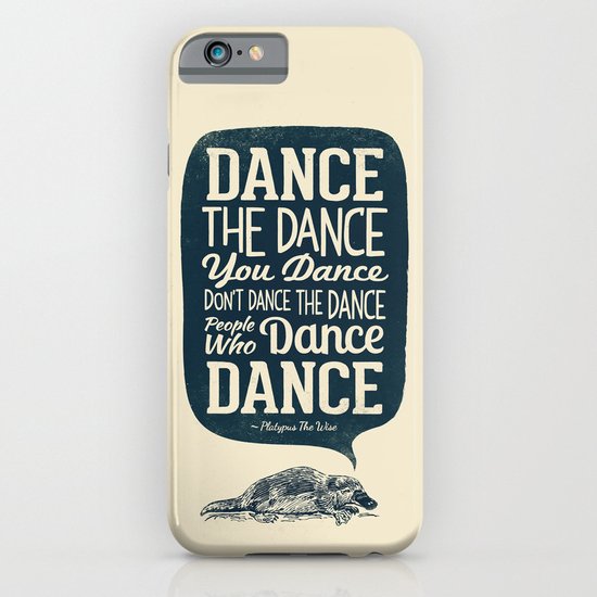Platypus The Wise iPhone & iPod Case