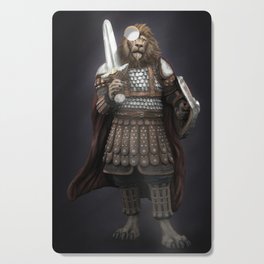 Lion Paladin Cutting Board