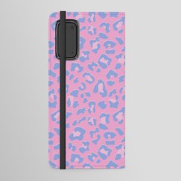 BLUE & PINK ANIMAL PRINT Android Wallet Case