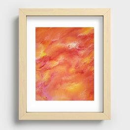 Solar Flare Recessed Framed Print