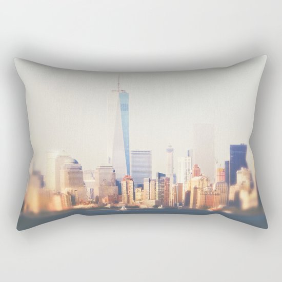 NYC Skyline Rectangular Pillow