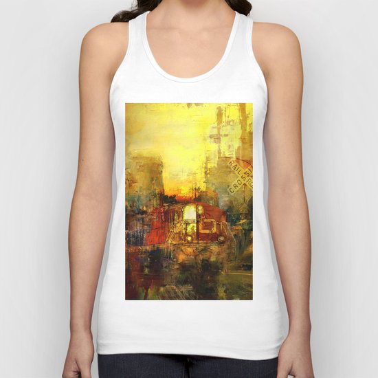 The trein from nowhere Unisex Tank Top