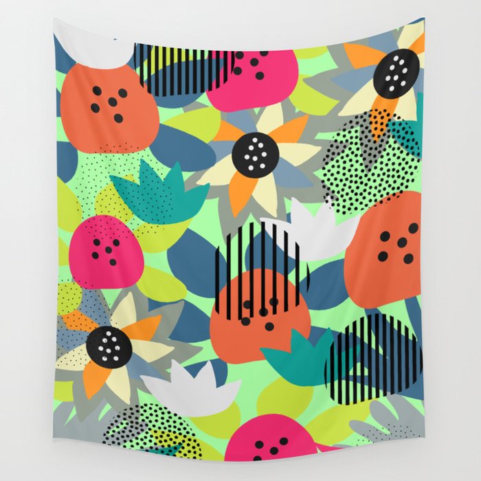 Whimsy festival Wall Tapestry