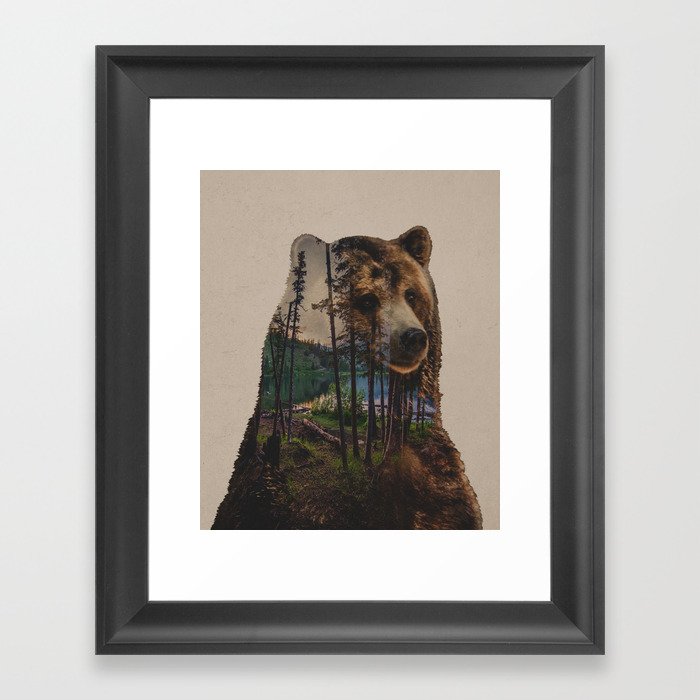 Bear Lake Framed Art Print