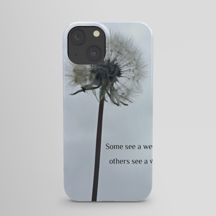 Some See A Wish Dandelion iPhone Case