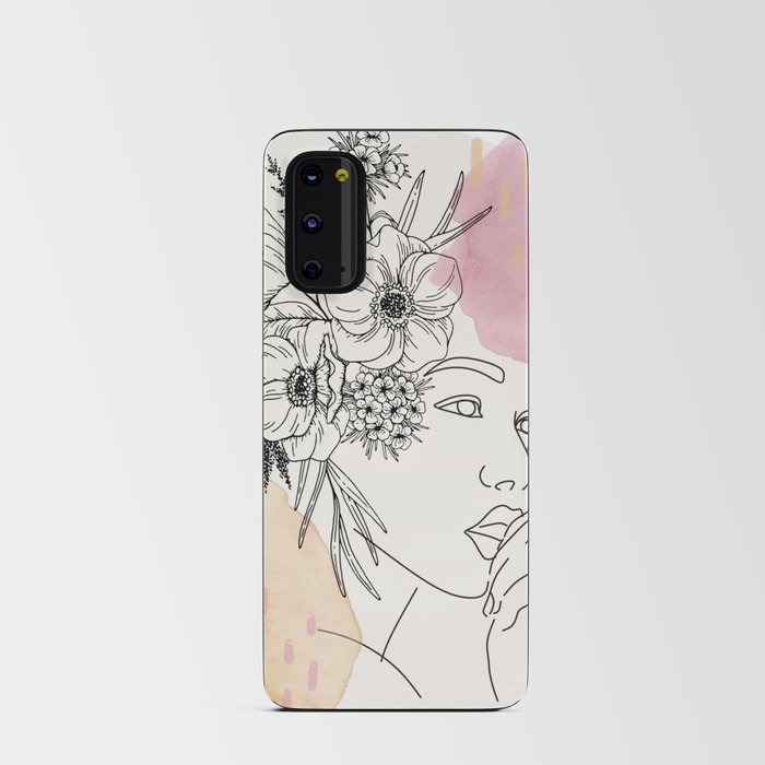 Watercolor Goddess 6 Android Card Case