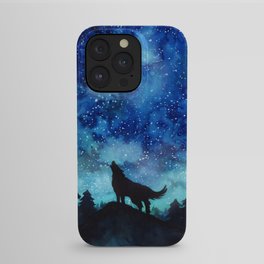 Wolf Galaxy iPhone Case