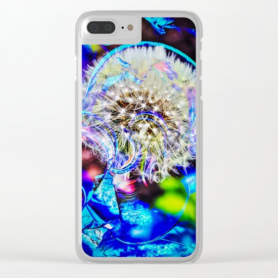 Abstract - Perfektion - Pusteblume Clear iPhone Case