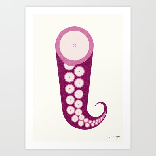 Octopus Art Print