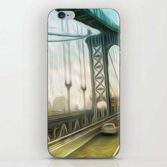 manhattan bridge morning iPhone & iPod Skin