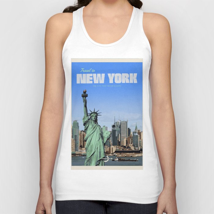Travel to New York Tank Top