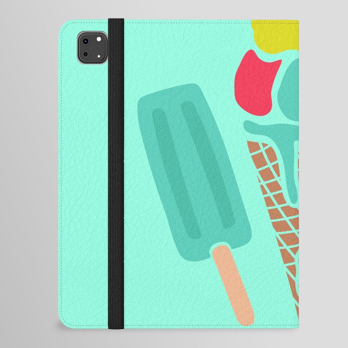 Summer Ice cream 2 iPad Folio Case
