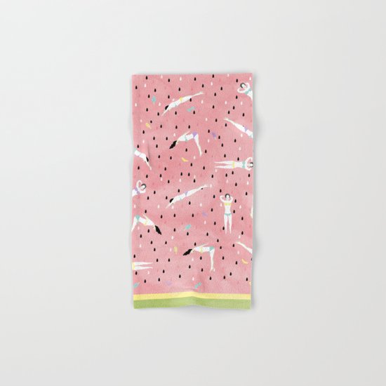 Watermelon Beach Party Hand & Bath Towel