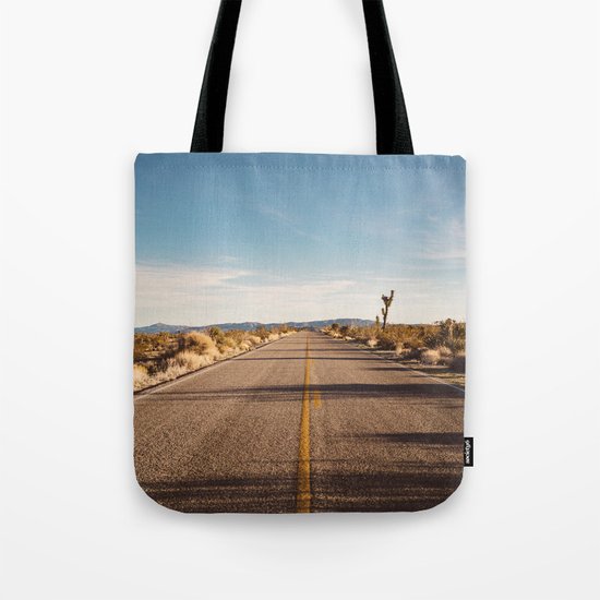 Joshua Tree Road Tote Bag
