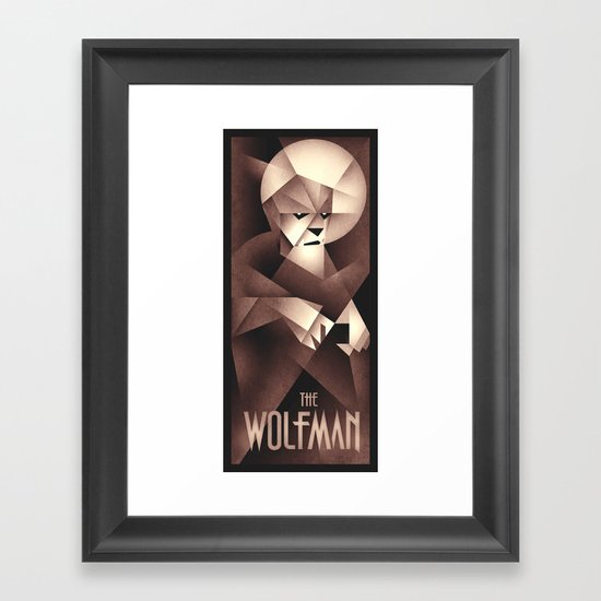 The Wolfman Framed Art Print