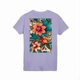 Floral Interior Design - Transform Your Space with Nature's Elegance Kids T Shirt