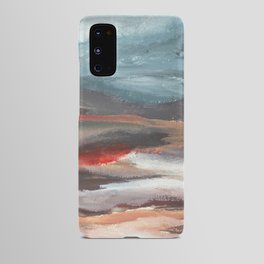 Serenity [2]: an acrylic piece in both warm and cool colors by Alyssa Hamilton Art Android Case