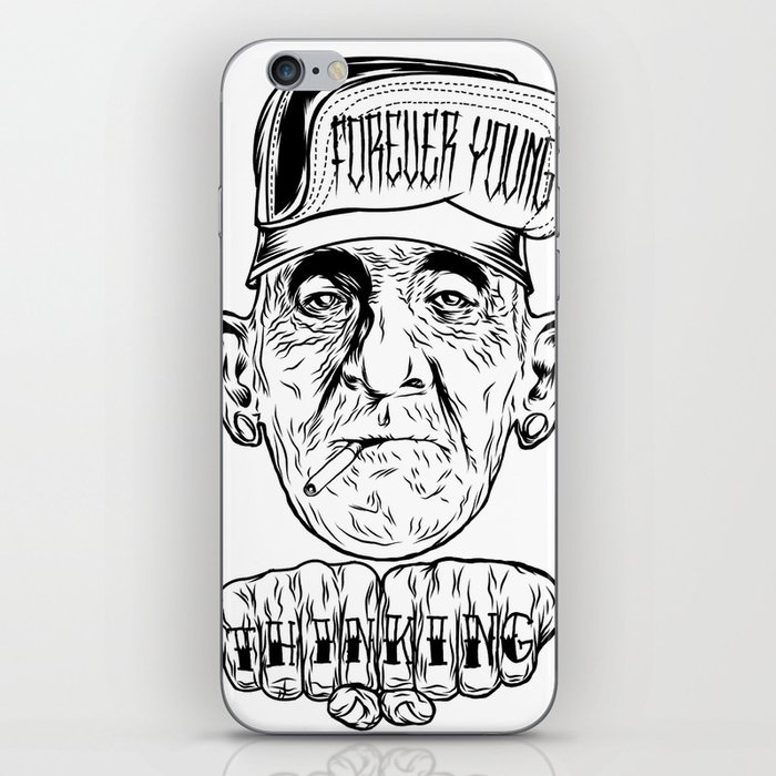 forever young iPhone Skin