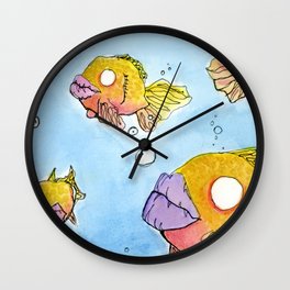 Something Fishy Wall Clock