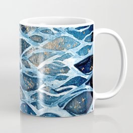 Drowning under a starry night Coffee Mug