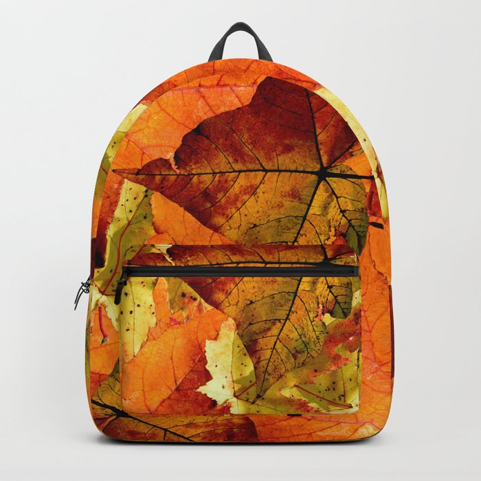 Fallen Autumn Leaves Backpack
