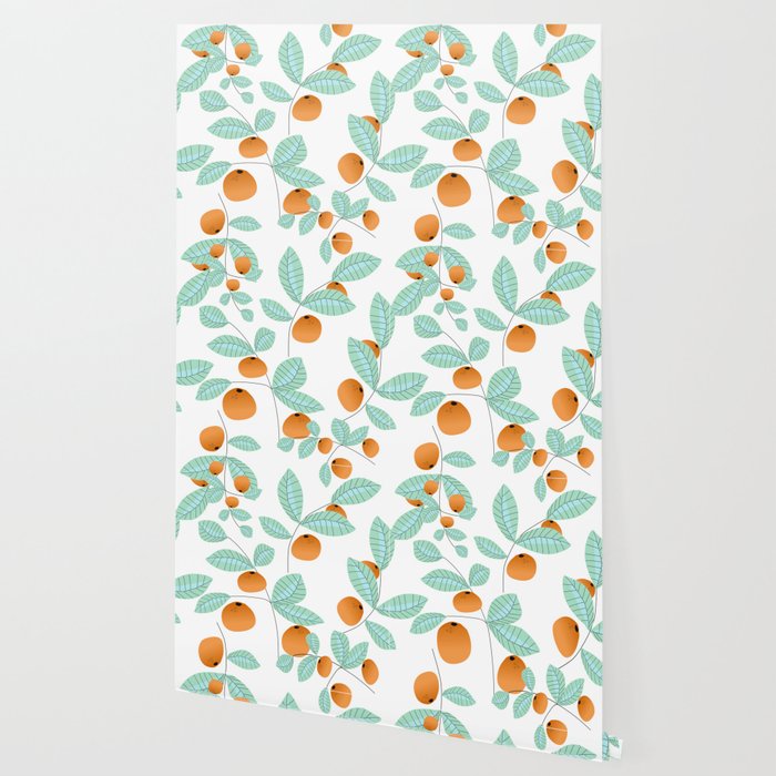 Orange Grove Society6 Buyart Decor Wallpaper By Mirimo Society6