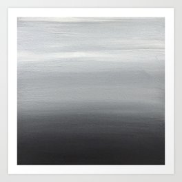 Shades of Grey Art Print