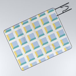 Minimalist 3D Pattern V Picnic Blanket