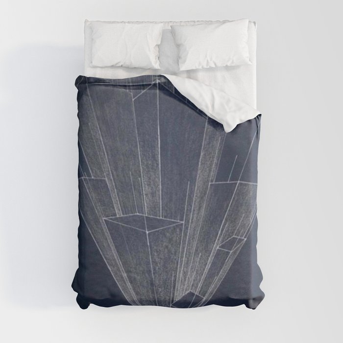 Disappearing point 2 Duvet Cover