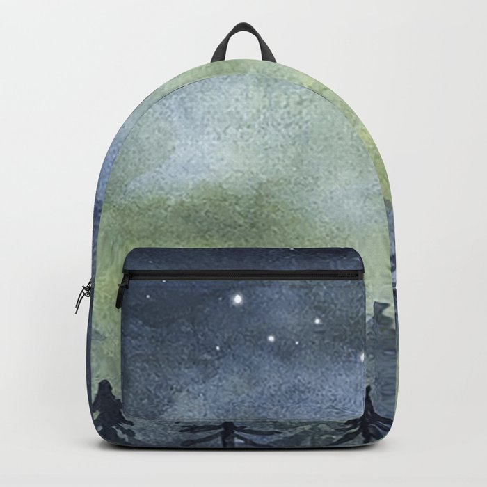 Night forest Backpack