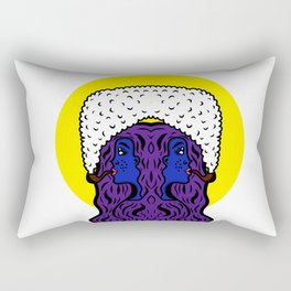 Gemini Goddesses Rectangular Pillow